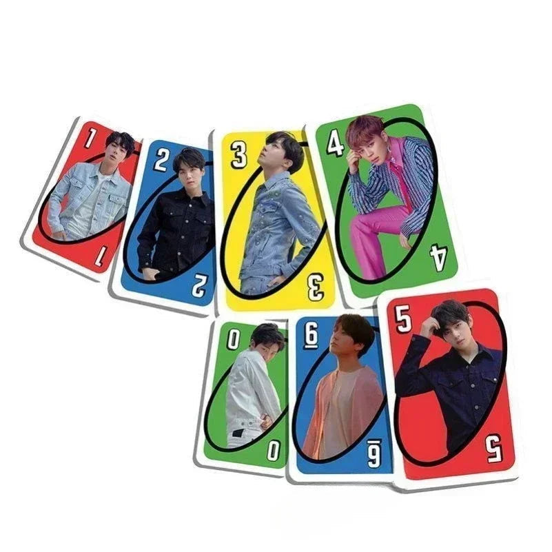 BTS Uno Card Set