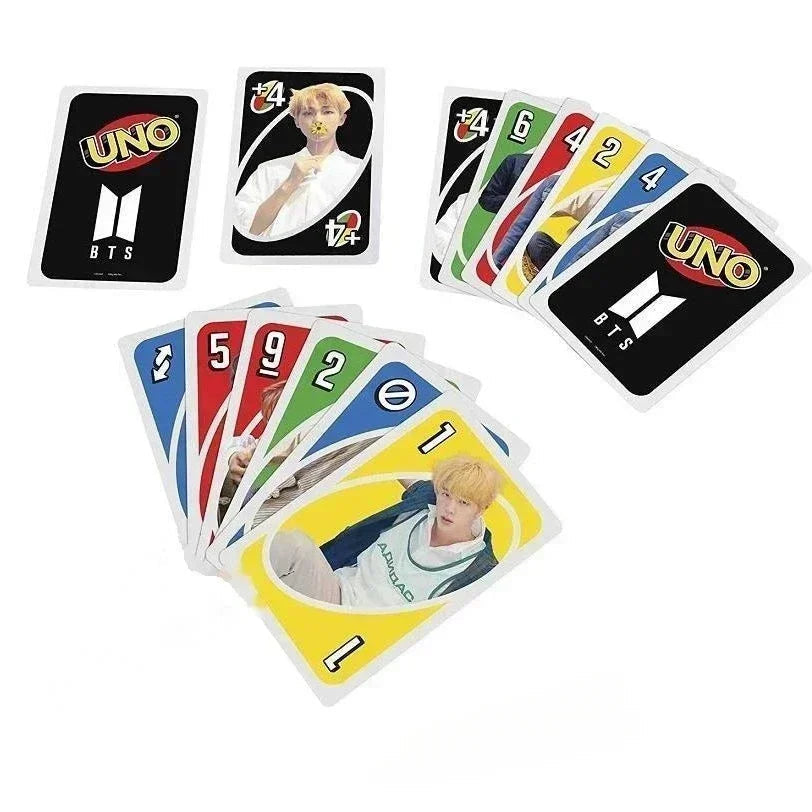 BTS Uno Card Set