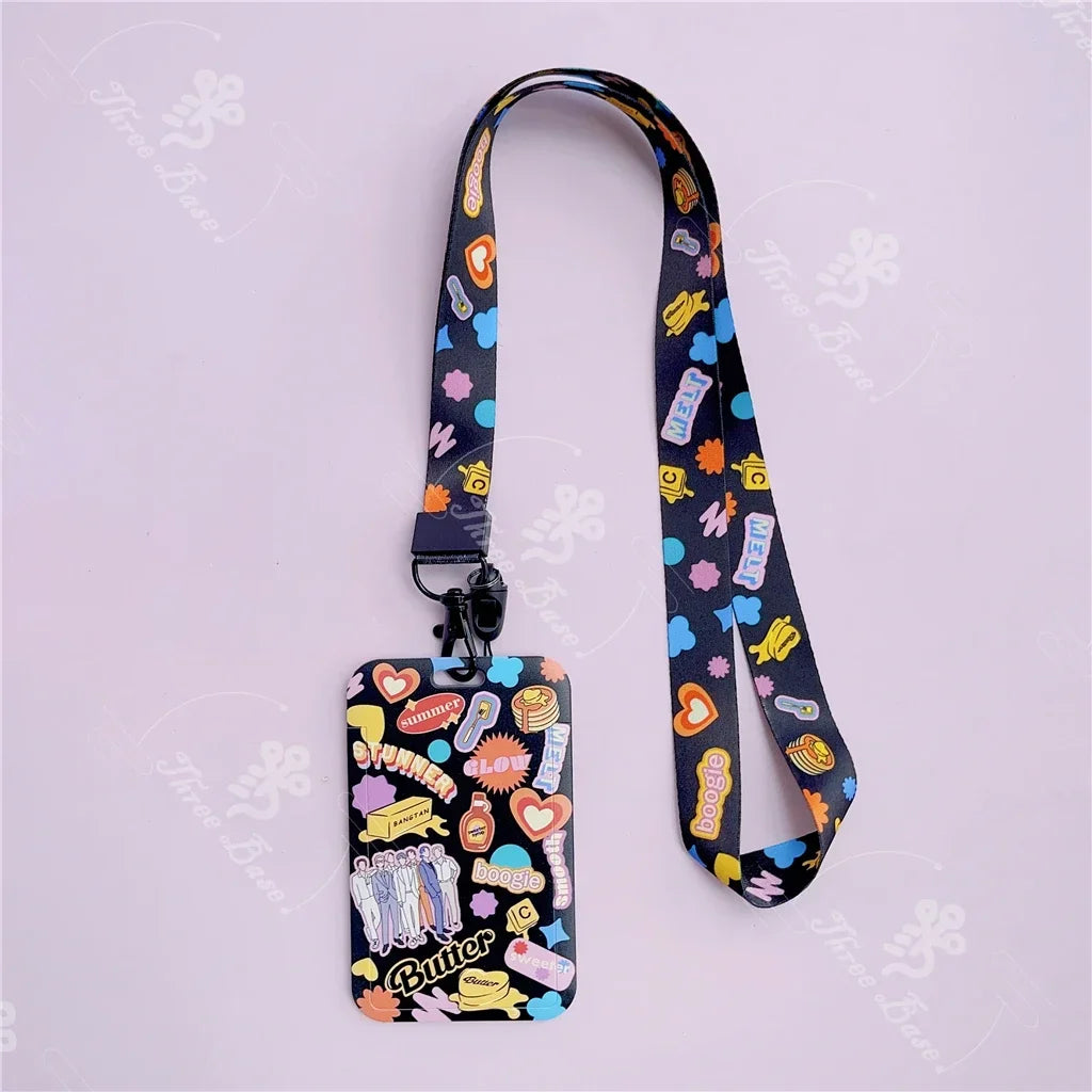 BTS Album Card holder lanyards