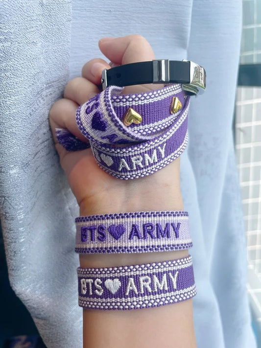 BTS Hand-Made Army Bracelets