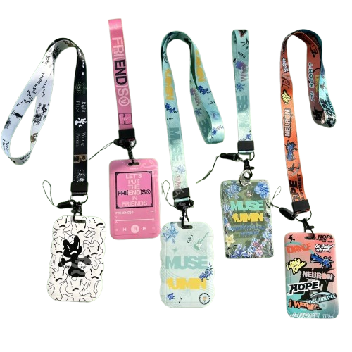 BTS Album Card holder lanyards