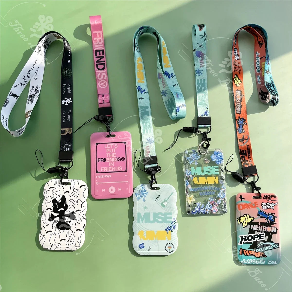 BTS Album Card holder lanyards
