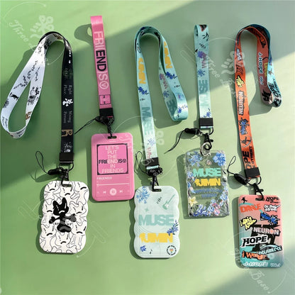 BTS Album Card holder lanyards