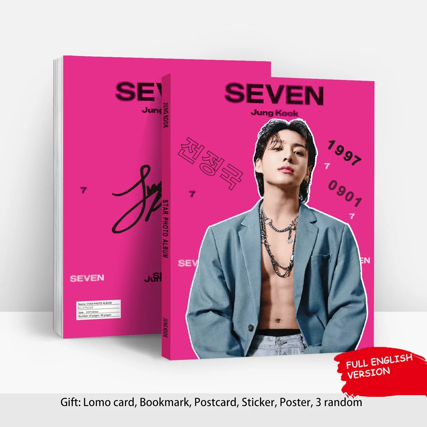Jungkook Seven Exclusive Photo Album