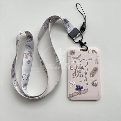 BTS Album Card holder lanyards
