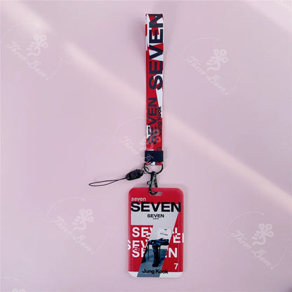 BTS Album Card holder lanyards