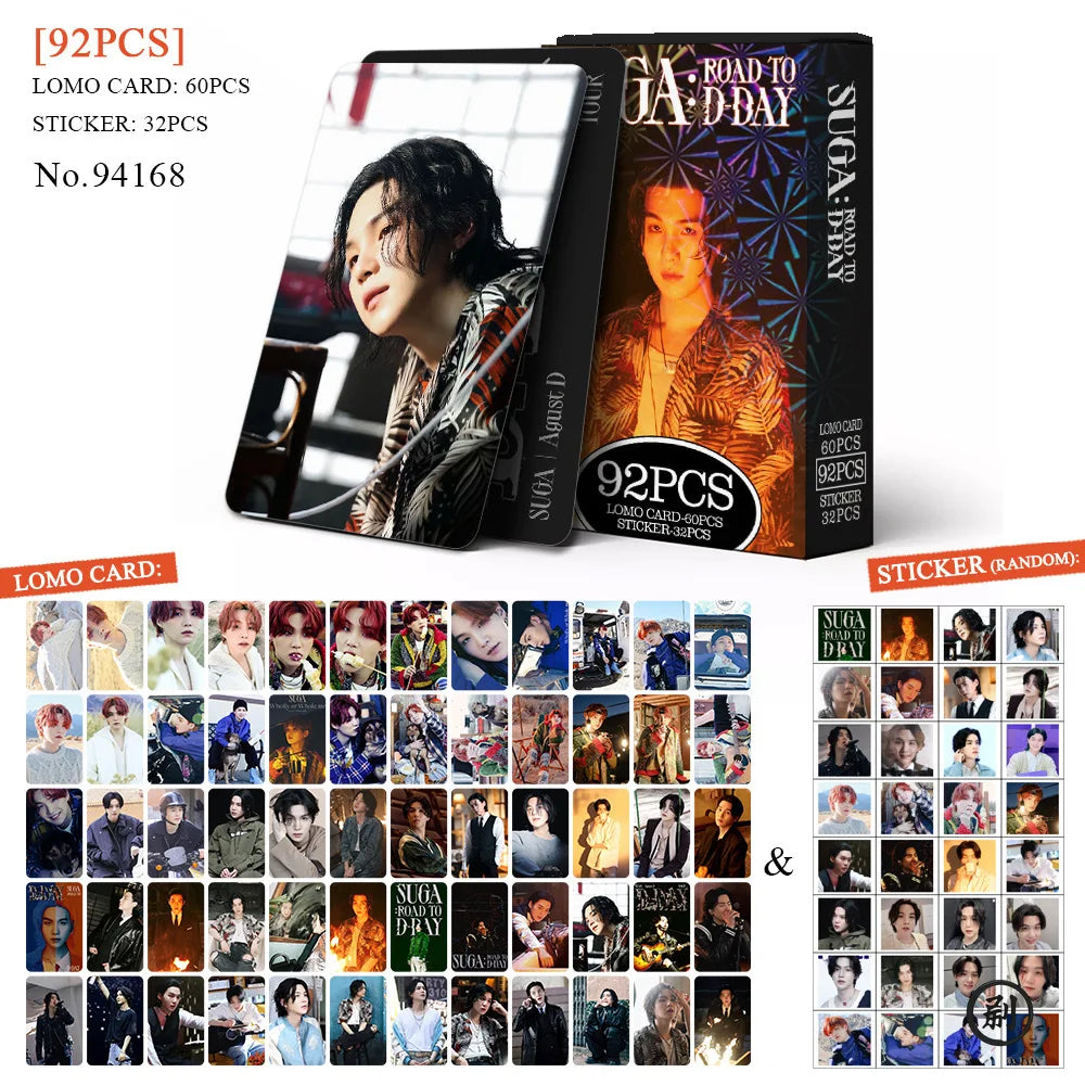 Suga D-Day 90pcs/Set Photo Cards