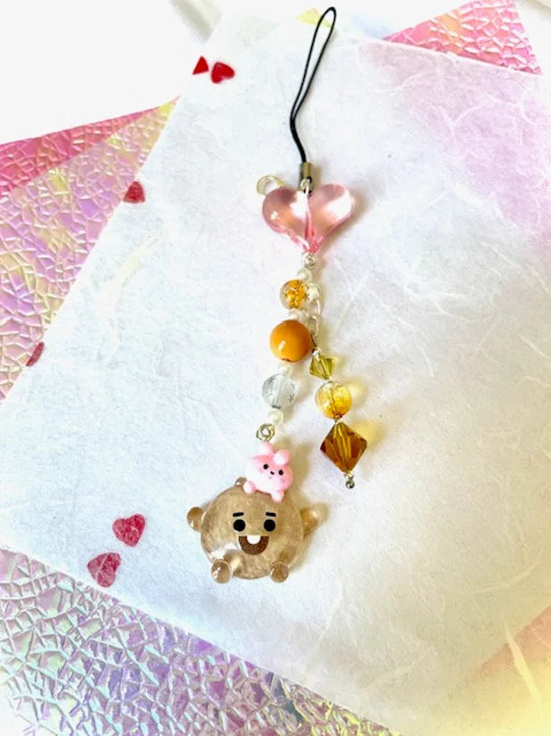 BT21BTS Charms for phones, air pods, keys, purses and backpacks