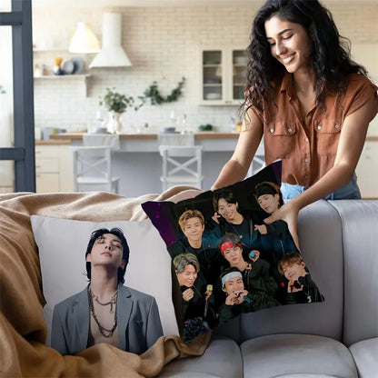 BTS Pillow Covers