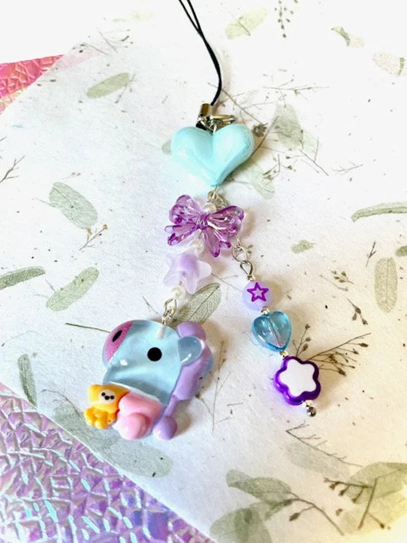 BT21BTS Charms for phones, air pods, keys, purses and backpacks