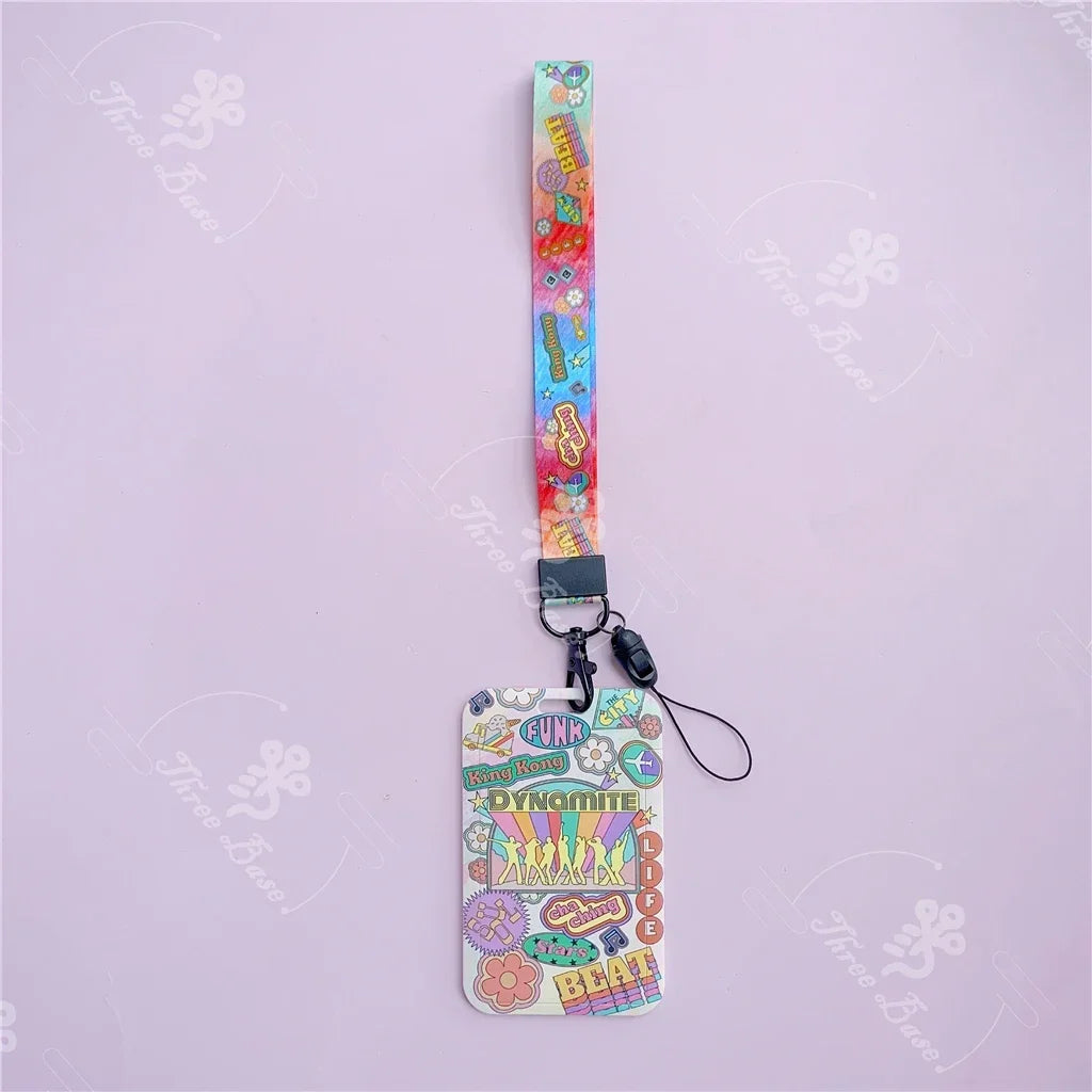 BTS Album Card holder lanyards