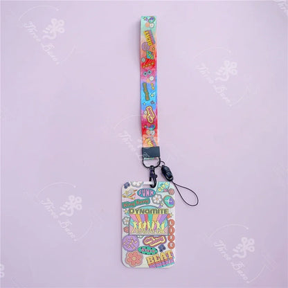 BTS Album Card holder lanyards