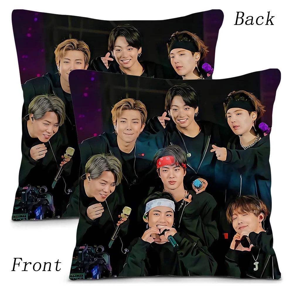 BTS Pillow Covers