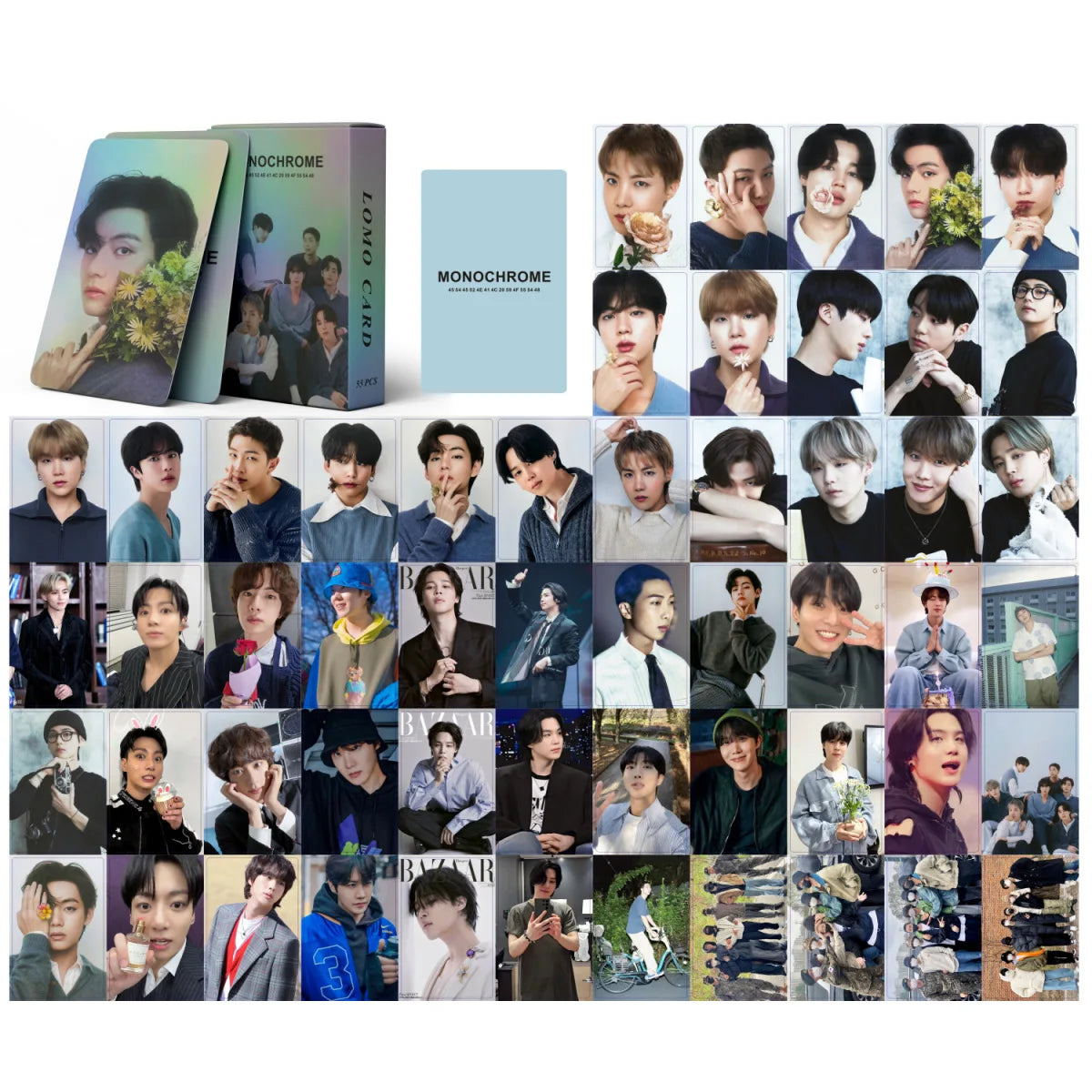 BTS 55Pcs/Set PHOTO-CARDS