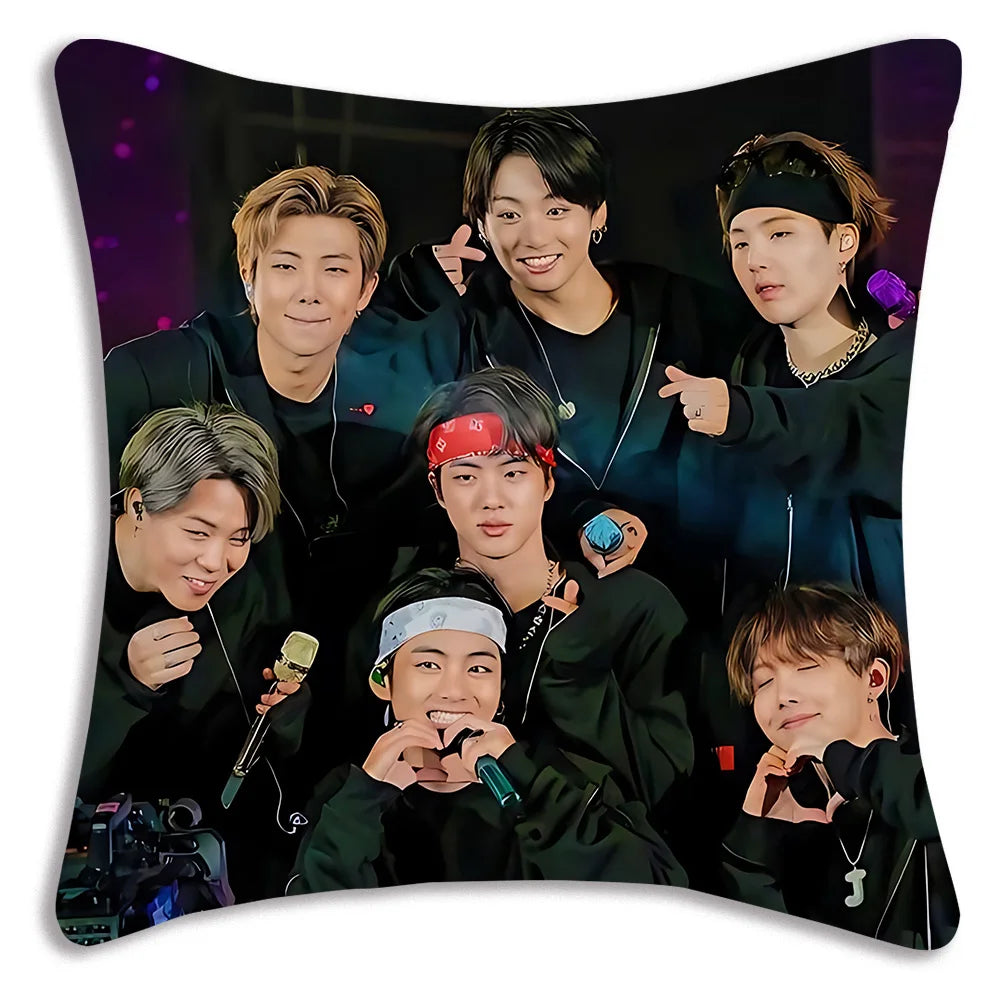 BTS Pillow Covers