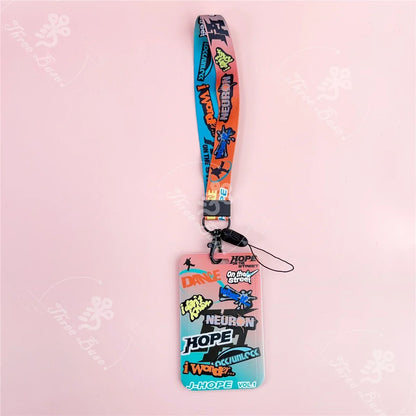 BTS Album Card holder lanyards