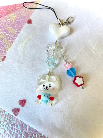 BT21BTS Charms for phones, air pods, keys, purses and backpacks