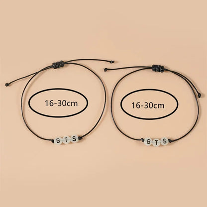 BTS Hand-Made Glow In The Dark Bracelet ✨