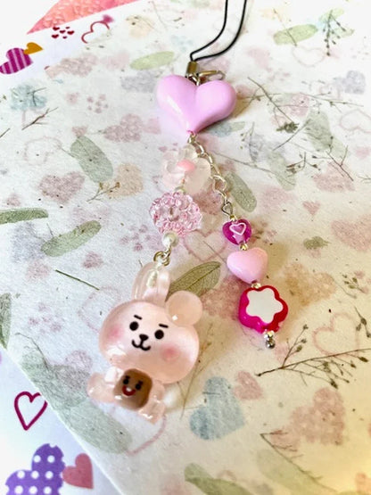 BT21BTS Charms for phones, air pods, keys, purses and backpacks