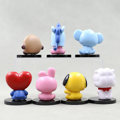 BT21 Characters 7pcs set🔥