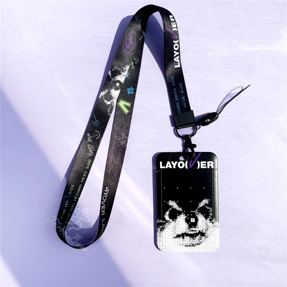 BTS Album Card holder lanyards