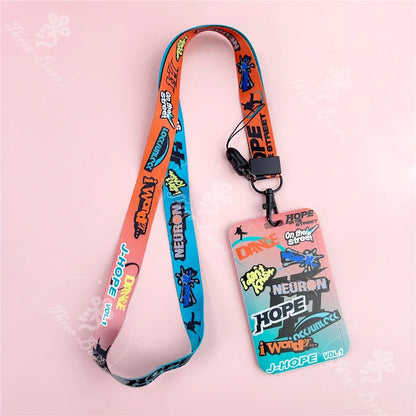 BTS Album Card holder lanyards