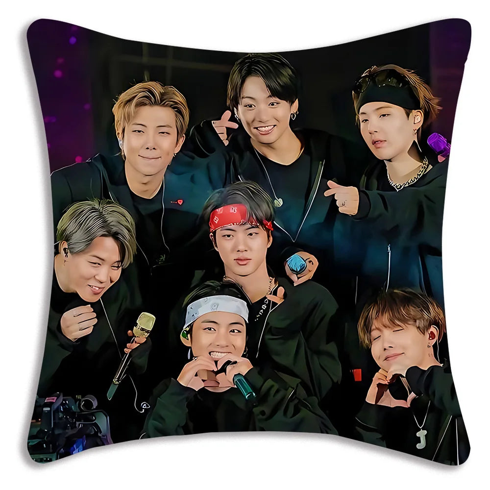 BTS Pillow Covers