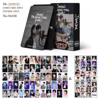 JIMIN SOLO 92/pcs set Photo-Cards