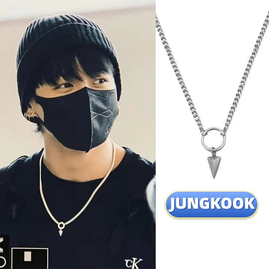 Jungkook Dagger Necklace