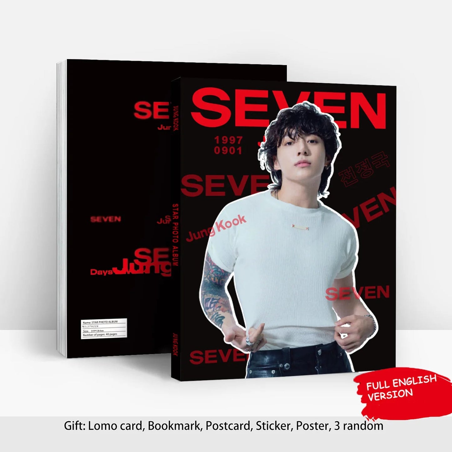 Jungkook Seven Exclusive Photo Album