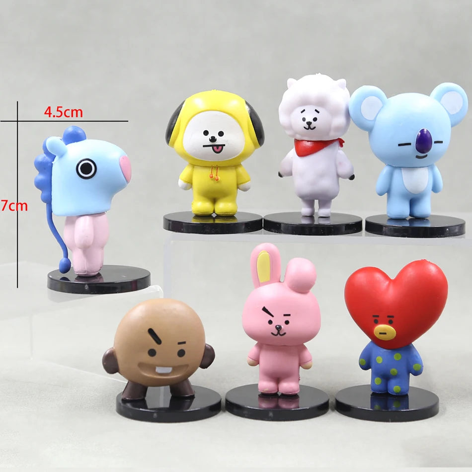 BT21 Characters 7pcs set🔥