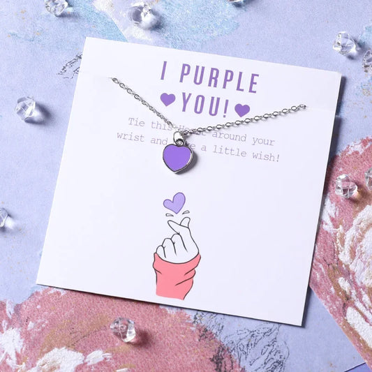 I PURPLE YOU 💜 Necklace