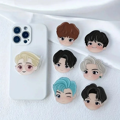 BTS Phone Gripper Characters