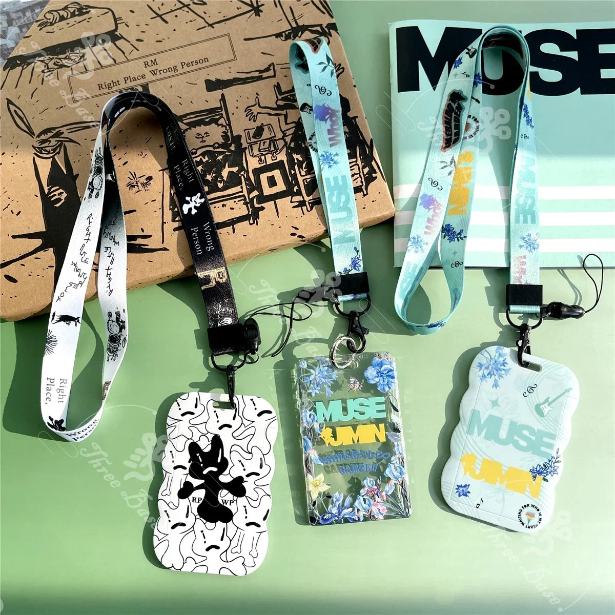 BTS Album Card holder lanyards