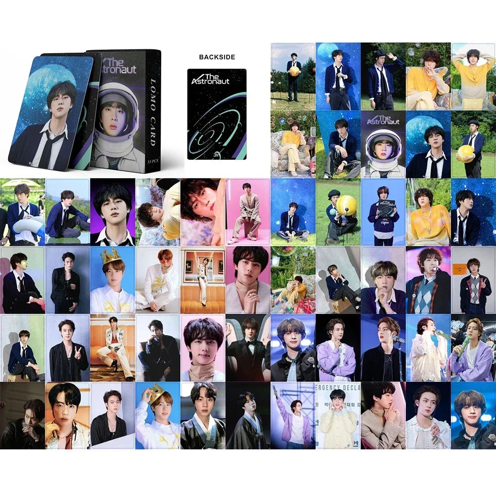 Jin The Astronaut 🧑‍🚀 55pcs/set Photo-Cards