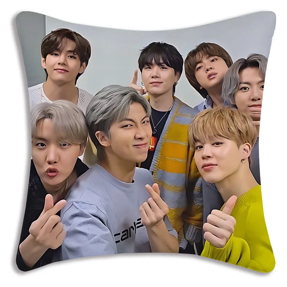 BTS Pillow Covers