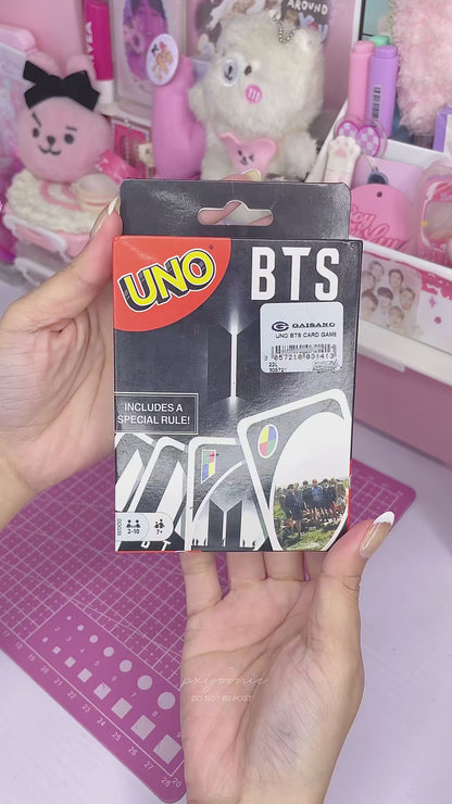 BTS Uno Card Set